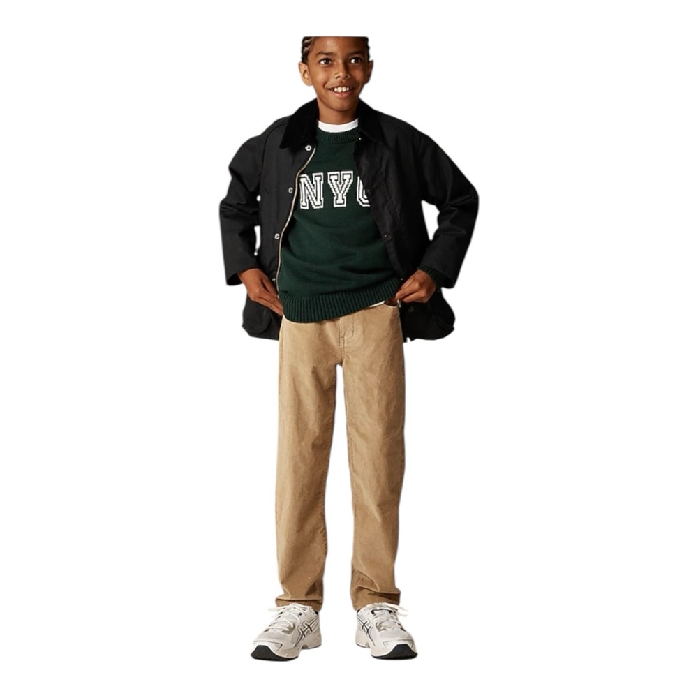 J Crew Kids' classic-fit‎ stretch corduroy pant Size 16 Tan